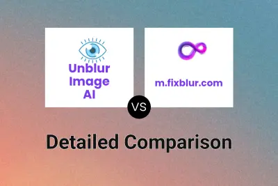 Unblur Image AI vs m.fixblur.com