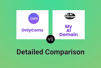 OnlyComs vs My AI Domain Detailed comparison features, price