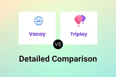 Vacay vs Triplay Detailed comparison features, price