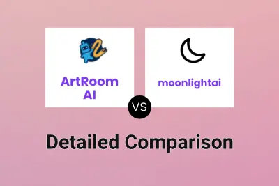 ArtRoom AI vs moonlightai Detailed comparison features, price