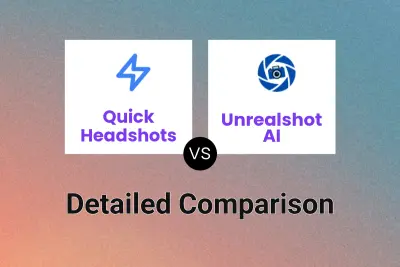 Quick Headshots vs Unrealshot AI