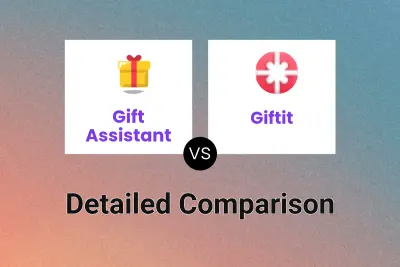 Gift Assistant vs Giftit Detailed comparison features, price