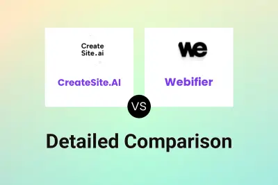 CreateSite.AI vs Webifier