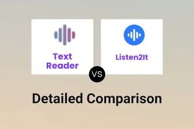 Text Reader vs Listen2It