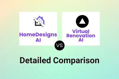 HomeDesigns AI vs Virtual Renovation AI