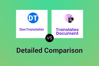 DocTranslator vs Translates Document