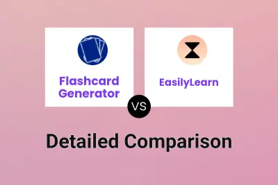 Flashcard Generator vs EasilyLearn