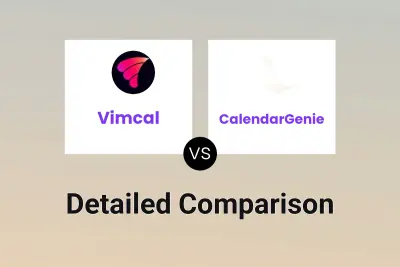 Vimcal vs CalendarGenie