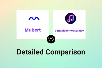 Mubert vs aimusicgenerator.dev