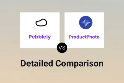 Pebblely vs ProductPhoto