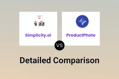 Simplicity.ai vs ProductPhoto