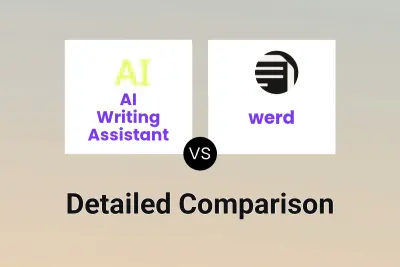 AI Writing Assistant vs werd