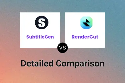 SubtitleGen vs RenderCut