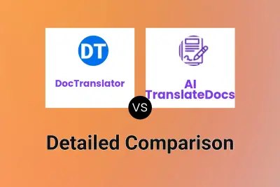 DocTranslator vs AI TranslateDocs