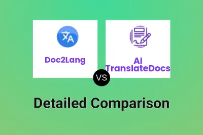 Doc2Lang vs AI TranslateDocs