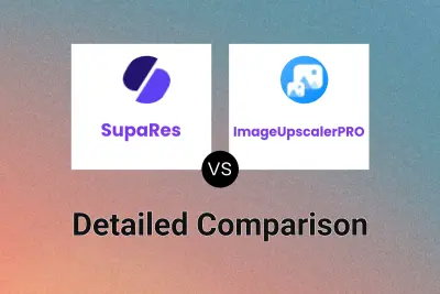 SupaRes vs ImageUpscalerPRO Detailed comparison features, price