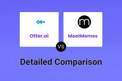 Otter.ai vs MeetMemos Detailed comparison features, price