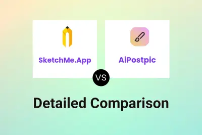 SketchMe.App vs AiPostpic Detailed comparison features, price