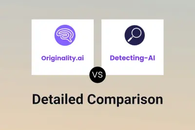 Originality.ai vs Detecting-AI Detailed comparison features, price