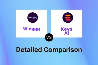 Winggg vs Keys AI Detailed comparison features, price