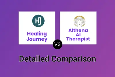 Healing Journey vs Althena AI Therapist