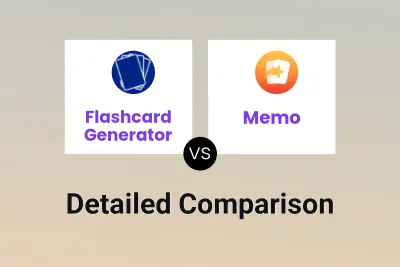 Flashcard Generator vs Memo