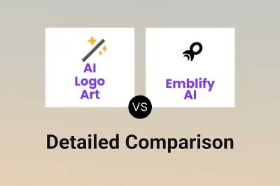 AI Logo Art vs Emblify AI