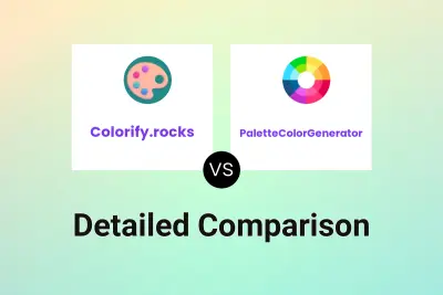 Colorify.rocks vs PaletteColorGenerator