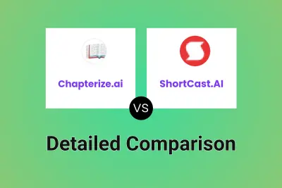 Chapterize.ai vs ShortCast.AI Detailed comparison features, price