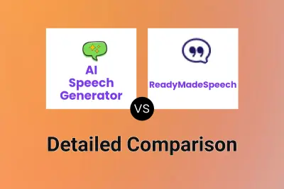 AI Speech Generator vs ReadyMadeSpeech