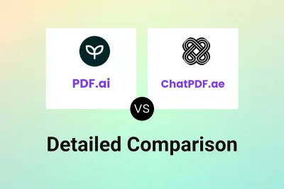 PDF.ai vs ChatPDF.ae Detailed comparison features, price