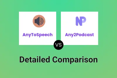 AnyToSpeech vs Any2Podcast