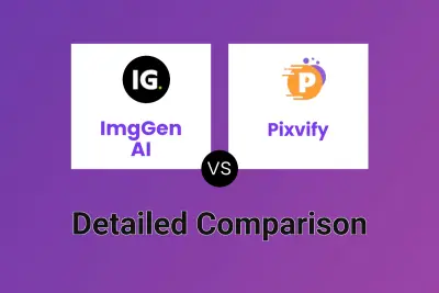 ImgGen AI vs Pixvify Detailed comparison features, price