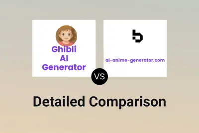Ghibli AI Generator vs ai-anime-generator.com