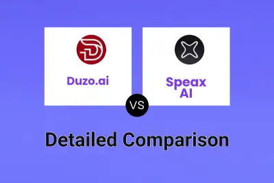 Duzo.ai vs Speax AI Detailed comparison features, price