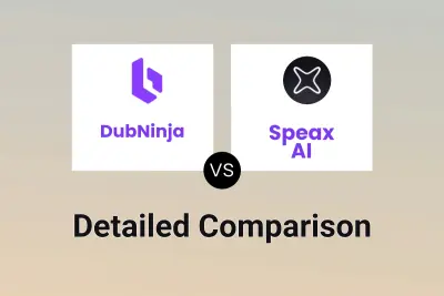 DubNinja vs Speax AI Detailed comparison features, price