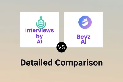 Interviews by AI vs Beyz AI Detailed comparison features, price