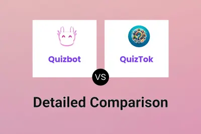 Quizbot vs QuizTok Detailed comparison features, price