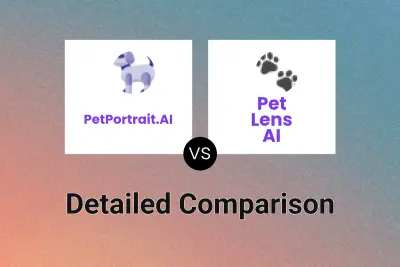 PetPortrait.AI vs Pet Lens AI Detailed comparison features, price