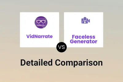 VidNarrate vs Faceless Generator