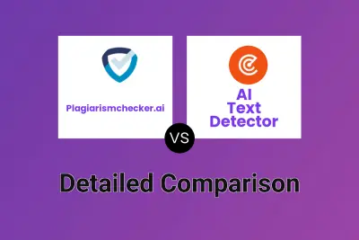 Plagiarismchecker.ai vs AI Text Detector