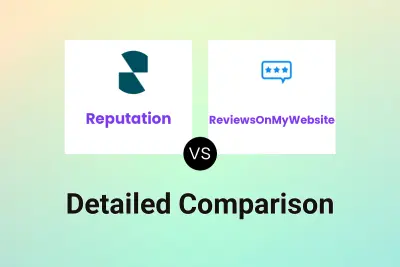Reputation vs ReviewsOnMyWebsite