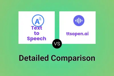 Text to Speech vs ttsopen.ai