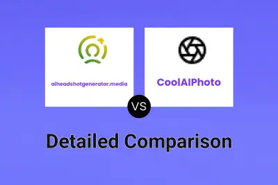 aiheadshotgenerator.media vs CoolAIPhoto