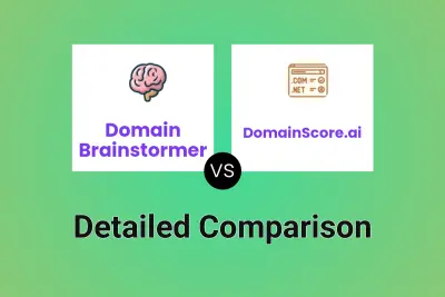 Domain Brainstormer vs DomainScore.ai