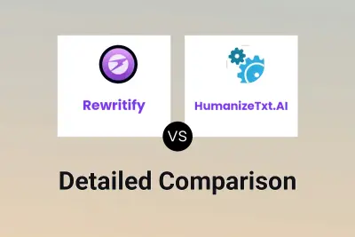 Rewritify vs HumanizeTxt.AI