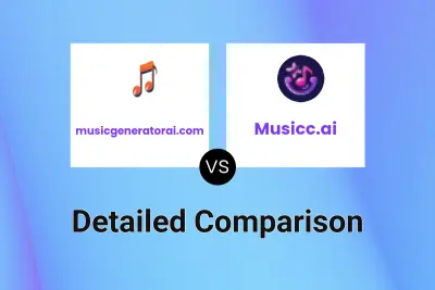 musicgeneratorai.com vs Musicc.ai