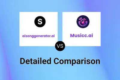 aisonggenerator.ai vs Musicc.ai