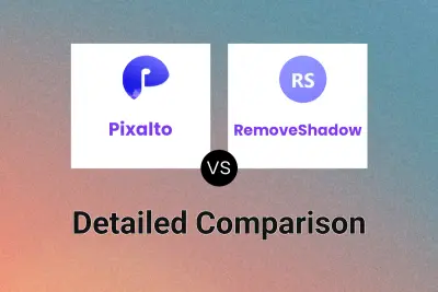 Pixalto vs RemoveShadow