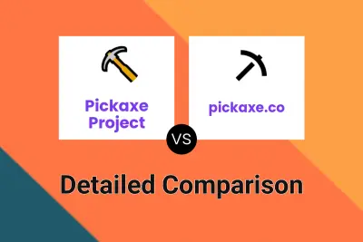 Pickaxe Project vs pickaxe.co